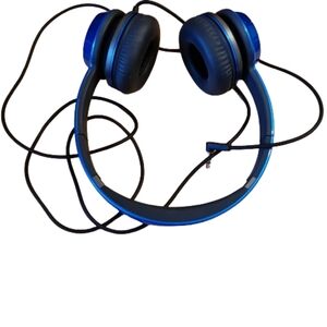 Great Gift Idea Monster Candy Blueberry N-Tune headphones, adjustable, GUC